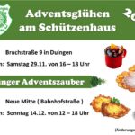 Veranstaltungen in der Adventszeit